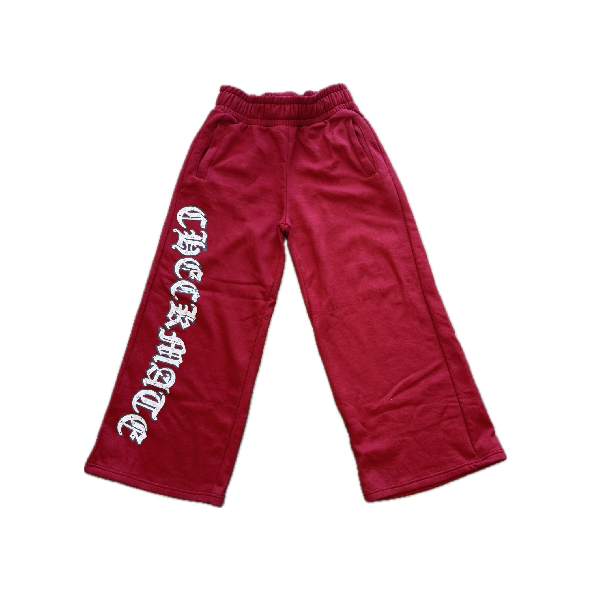 MOB RED SWEATPANTS